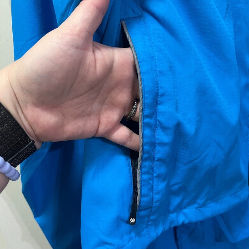 Mens Canari Cycling Biking Full Zip Lightweight Long Sleeve Jacket XXL Blue- NWT - Picture 4 of 12